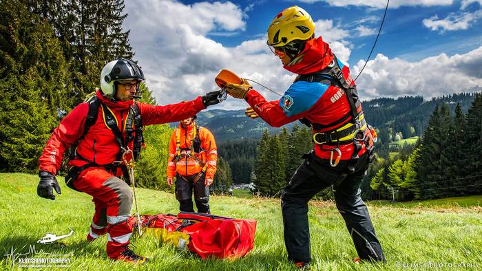 Cooperation between the Air Rescue Service and the Mountain Rescue Service
